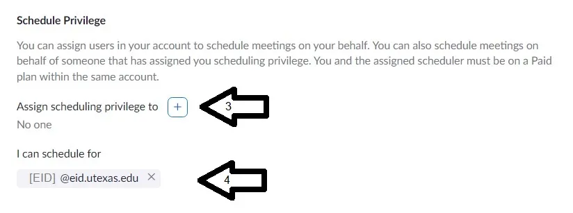 Scheduling Privileges