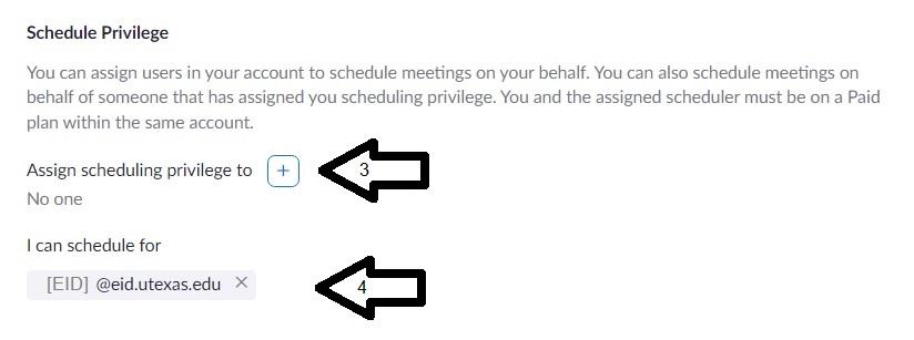 Scheduling Privileges